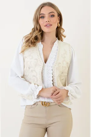 Jurkjes Gilet Met Beads Reeva