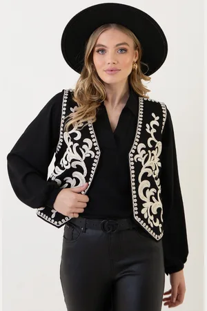Jurkjes Gilet Met Beads Reeva