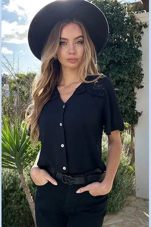 Jurkjes Elegant Ruffle Lace Top Sanne