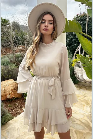 Jurkjes Elegant Ruffle Jurk Suus