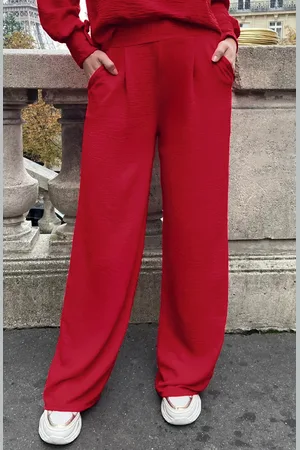 Jurkjes Pantalon Lilly Bordeaux Regular