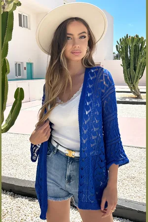 Jurkjes Soft Ibiza Cardigan Beau Kobalt