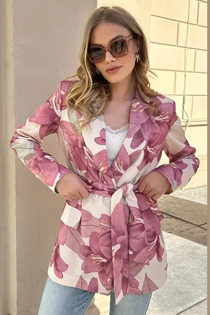 Jurkjes Luxury Floral Blazer Kate Dust