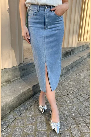 Jurkjes Denim Spijkerrok Yves Strass