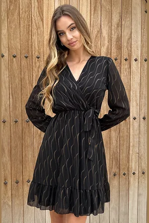 Jurkjes Elegant Dress Ellie Gold