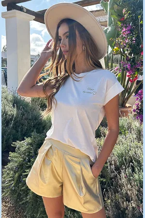 Jurkjes Ciao Amore T-Shirt Sterre Goud