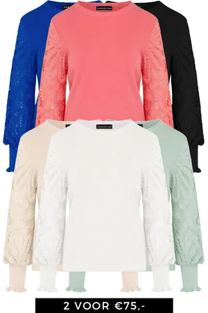 Jurkjes Deal Lace Soft Trui Kanten Mouw Liva