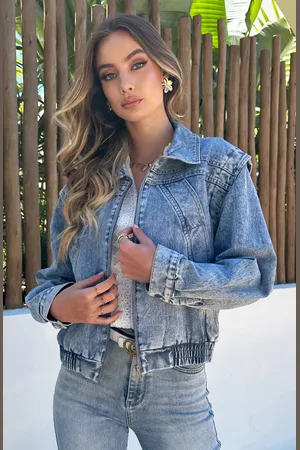Jurkjes Denim Jacket Short Lyra
