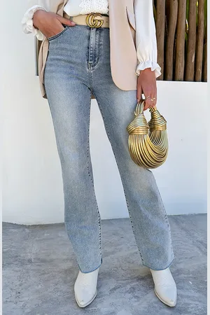 Jurkjes Wide Leg Jeans Dez Blue