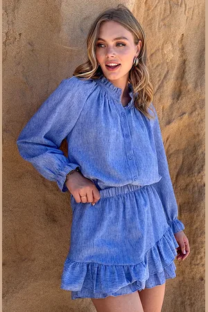 Jurkjes Pofmouw Ruffle Blouse