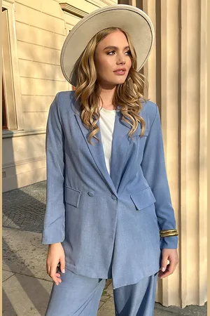 Jurkjes Oversized Fit Blazer Blue