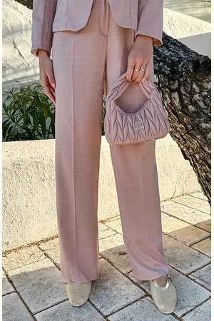 Jurkjes Wide Leg Muse Pantalon Dust Roze