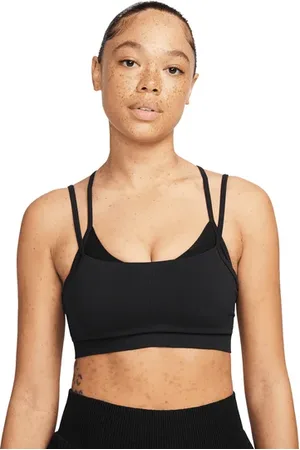 Nike Indy Yoga Sports Sport-bh Vrouwen Zwart K010