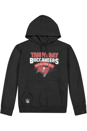 New Era Tampa Bay Buccaneers Logo Grau Hoody Grijs