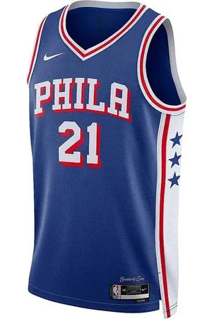 Nike Philadelphia 76ers NBA Embiid Shirt Blauw K401