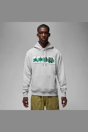 Jordan M J Union X Bbs Fleece Hoody Grijs K097