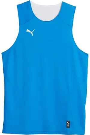 PUMA Hoops Team Reverse Shirt Blauw K005