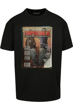 Mister Tee Upscale Magazine O T-shirt Zwart