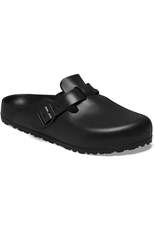 Birkenstock Boston Slippers Zwart