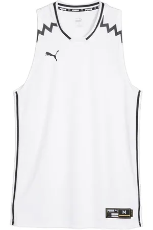PUMA Hoops Team Game Shirt Wit K02