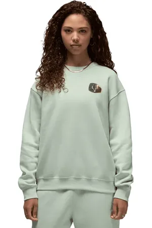 Jordan Brooklyn Fleece Sweatshirt Vrouwen Groen K017