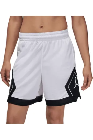 Jordan Sport 4in Diamond Korte Broek Vrouwen Wit K101