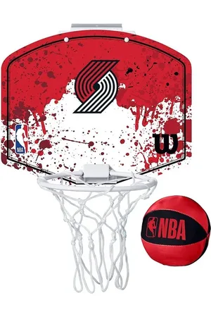 Wilson NBA Team Mini Hoop Portland Trail Blazers Hoepels Veelkleurig