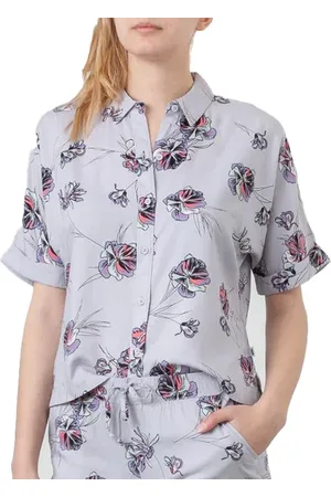Vans Fare Hemds Sleeve Shirt Vrouwen Wit