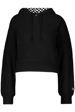 Vans Straightened Out Hoody Vrouwen Zwart