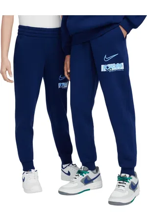 Nike Club Fleece Broek Kids Blauw K492