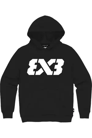 3x3 Big Logo Hoody Zwart
