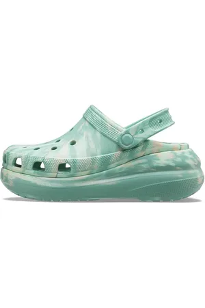 Crocs Crush Marbled Clog Slippers Grijs
