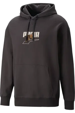 PUMA Downtown Graphic Hoody Zwart K001
