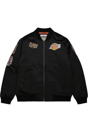 Mitchell & Ness NBA La L. S Bomber Jas Zwart