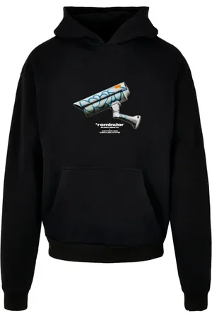 Mister Tee Cctv Oversized Hoody Zwart