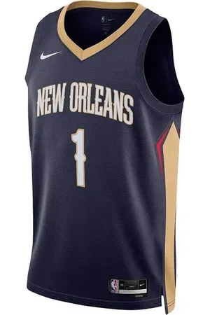Nike New Orleans Pelicans Shirt Blauw K419