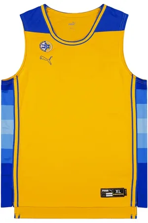 PUMA Maccabi Tel Aviv Basketball Shirt Geel K002
