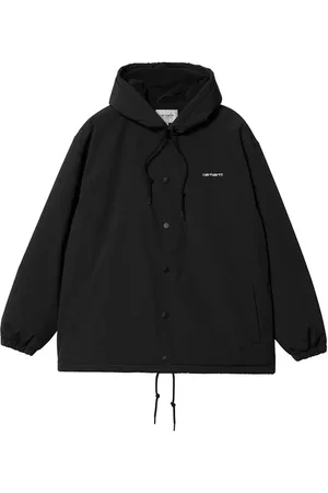 Carhartt Hooded Coacht Coach Jas Zwart
