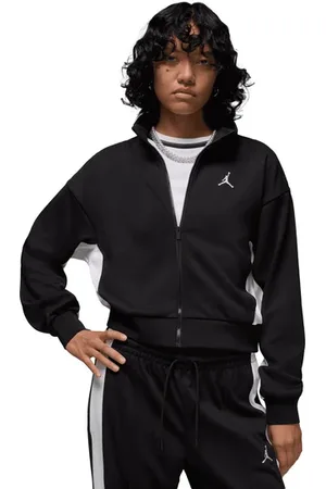 Jordan Knit Jacket Jas Vrouwen Zwart K010