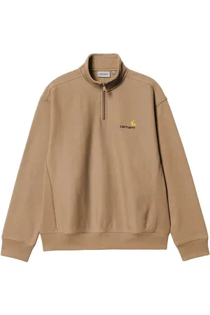 Carhartt Half-zip American Script Sweatshirt Bruin