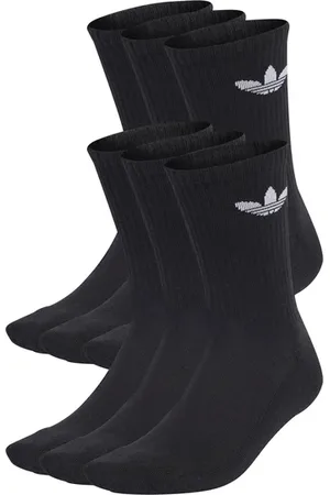 adidas Crew 6er Pack Sokken Zwart