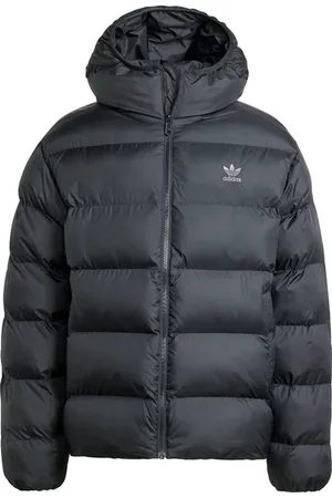 adidas Commercial Puff Daunen Winterjas Zwart