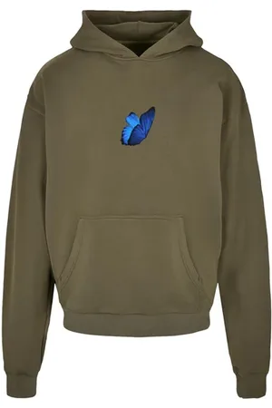 Mister Tee Le Papilloversized Hoody Groen