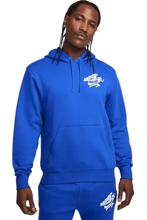 Nike Club Hoody Blauw K480