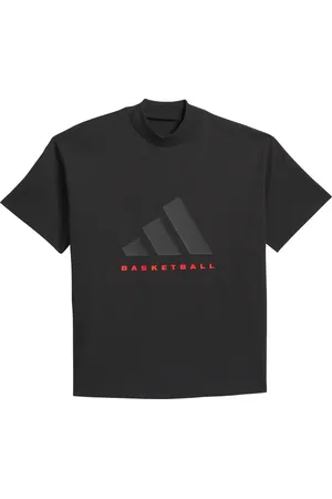 adidas Basketball T-shirt Zwart