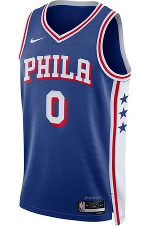 Nike Philadelphia 76ers NBA Maxey Shirt Blauw K403