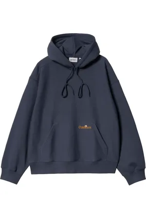 Carhartt Label Script Sweatshirt Blauw
