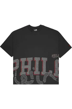 New Era Philadelphia 76ers Oversized T-shirt Zwart