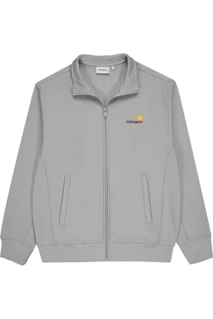 Carhartt American Script Jas Met Capuchon Grijs