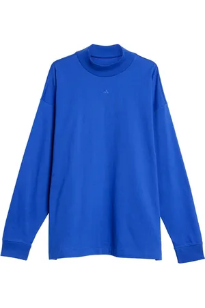 adidas Basketball Shirt Met Lange Mouwen Blauw